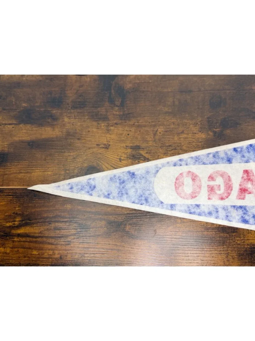 Chicago Cubs MLB Vintage Felt Pennant Flag Sports Memorabilia 30 inches